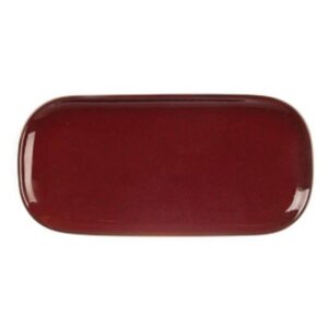 Блюдо P.L. Proff Cuisine Evolution L 292 мм, B 140 мм, H 20 мм артикул 10872 (dark red)кор=18шт.