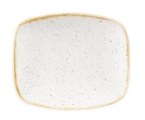 Блюдо CHURCHILL Stonecast Barley White L 154 мм, B 126 мм артикул SWHSOBL11