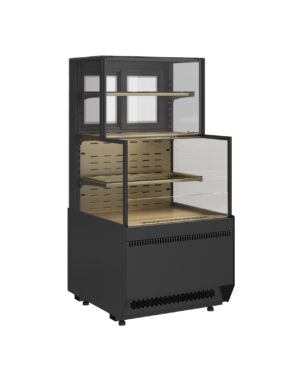 Витрина холодильная Carboma Cube 2 Combi KC70 VV/VV 0,6-2-1 STANDARD БОКОВИНА СТУПЕНЬКА (версия 2.0) (9005-0109)