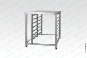 Подставка для пароконвектомата ПДПп - 1000*1000*900 "Profi Inox", 7 уровней, 2 ряда для гастроемкостей GN 1/1