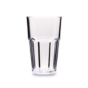 Стакан Rubikap Premium 400 мл из поликарбоната прозрачный артикул PM.400 - PC001