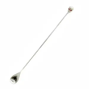 Ложка барная "Череп", 33 см, нержавеющая сталь, P.L.- Barbossa