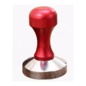 Темпер для кофе,d 58 мм,красная ручка, нерж. сталь+алюминий, Темпер двойной, d 5,5/5 см,алюминий, P.