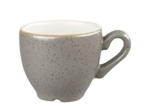 Чашка кофейная CHURCHILL Stonecast Peppercorn Grey 100 мл, D 65 мм, H 55 мм артикул SPGSCEB91