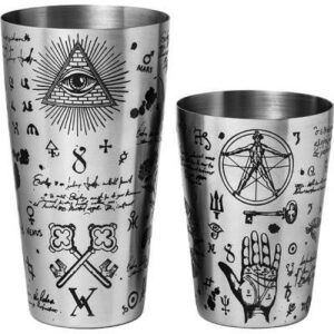 Шейкер американский Lumian Yokai Alchemy 530/820 мл, D 100 мм, H 190 мм артикул L0379