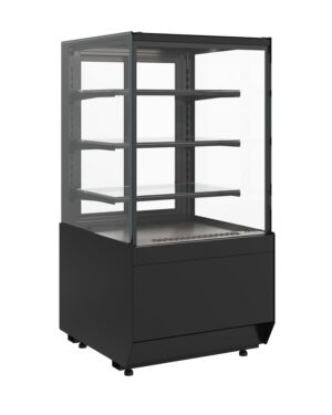 Витрина холодильная Carboma Cube 2 KC70 VV 0,6-1 STANDARD без боковин (версия 2.0) (9005)