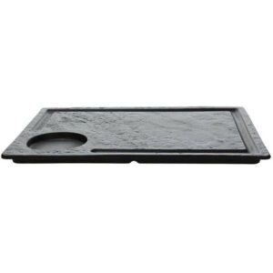 Блюдо для подачи стейка Tognana Vulcania Black L 330 мм, B 240 мм артикул VU034340779