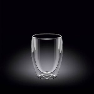 Стакан Wilmax Thermo Glass 200 мл, D 65 мм, H 100 мм, с двойными стенками артикул 888731