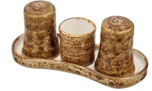 Набор для специй By Bone Cowry Yellow артикул CW-YL-GT-04-TT