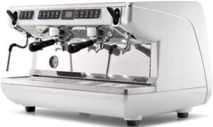 Кофемашина рожковая автоматическая Nuova Simonelli APPIA life XT 2gr 220V white+high groups+economizer+PID