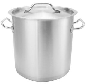 Котел Indokor 101304 21 л, D 300 мм, H 300 мм, с крышкой артикул 4551