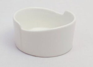 Соусник фарфоровый Ariane Miniature 8х4х3,4 см глубокий с фигурным краем артикул AMNARN000101008