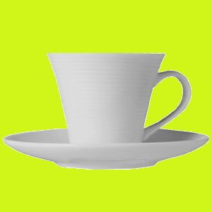 Блюдце Tognana Граффити d157 мм фарфор белый артикул GR006160000