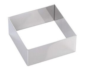 Кольцо кондитерское Martellato 5H5X12 Квадрат L 120 мм, B 120 мм, H 50 мм артикул 5H5X12