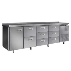 Холодильный стол Финист СХС-600-1/8 (2300*600*850, 8 ящиков)