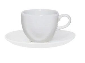 Чайная пара OXFORD White 220 мл, D 160 мм артикул RA04-9504