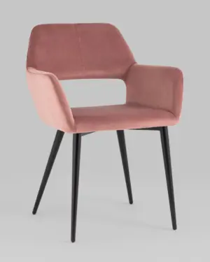 Стул Денди велюр пыльно-розовый 2 шт