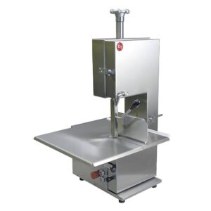 Пила ленточная Koneteollisuus (KT) КТ-210 с неподвижным столом 45х45 см, нержавеющая сталь