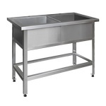 Ванна моечная сварная Финист ВМЛ-2 (1600х700х850)