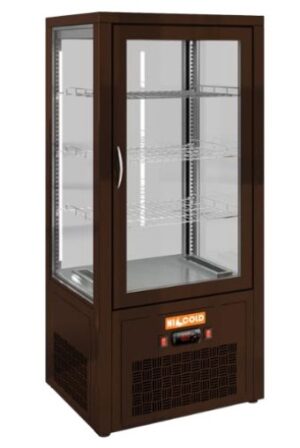 Настольная холодильная витрина HiCold VRC T 100 Brown