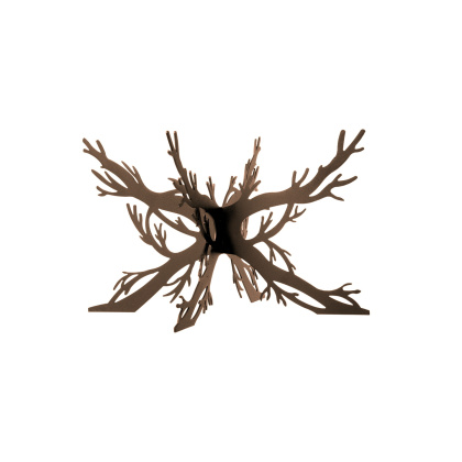 Подставка фуршетная Luxstahl Ветви 275х275х170 мм бронза артикул мки348/2