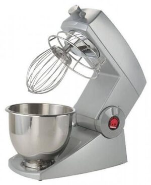 Миксер планетарный настольный BEAR VARIMIXER Teddy 5L серебристый