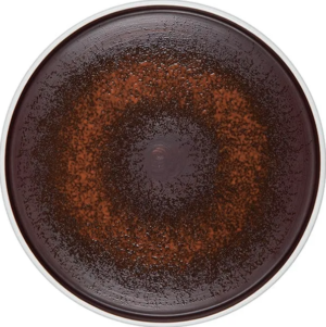 Тарелка пирожковая Le CoQ Estia D 180 мм, H 20 мм, коричневый, белый артикул LEST019RG001180