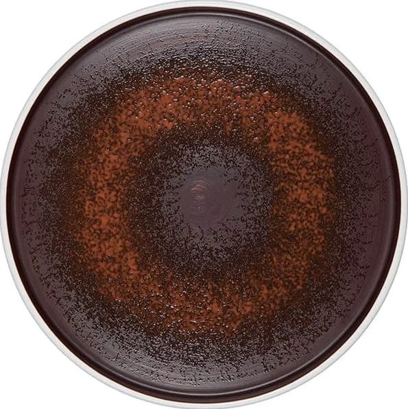 Тарелка пирожковая Le CoQ Estia D 180 мм, H 20 мм, коричневый, белый артикул LEST019RG001180