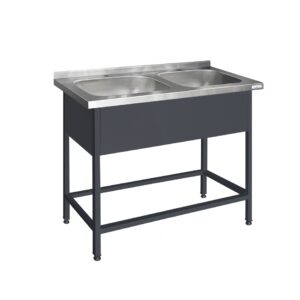 Ванна моечная цельнотянутая Финист ВМЭц-2 (1200х500х850)