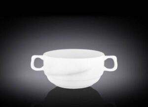 Бульонница Башкирский фарфор Принц 380 мл с ручками /6/ артикул ИЧШ 03.380