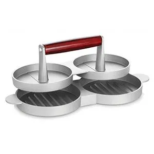 Пресс двойной для изготовления котлет "Гамбургер" d=12 см, алюминий, P.L. Proff Cuisine