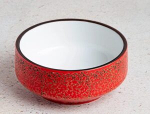 Бульонница Wilmax Splash красная 400 мл, D 125 мм артикул WL-667238/A