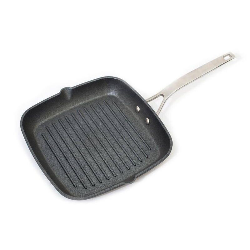 Сковорода-гриль P.L. Proff Cuisine L 260 мм, B 260 мм, H 40 мм артикул NL-AS1126