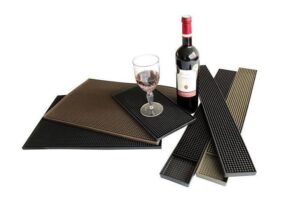 Коврик барный JIWINS Guangzhou Perfect 595х80х17 мм артикул JW-BMT black