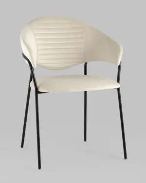 Стул Алексис велюр бежевый 2 шт