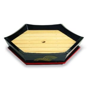 Блюдо Sabotage Design дерево 6-ти угольник /1/ артикул 22-0087/W