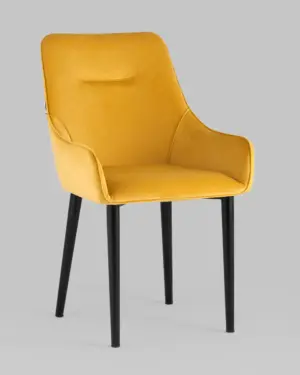 Стул Джоан велюр оранжевый 2 шт