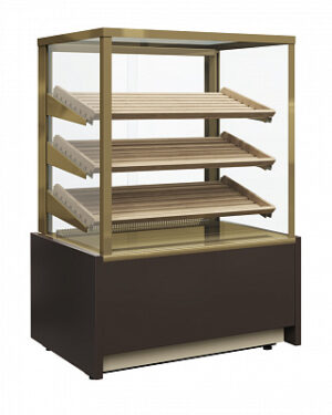 Витрина хлебная Carboma Cube KC70 N 0,9-1 LIGHT Bread 0102-0109 (со стеклом)