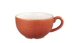 Чашка кофейная CHURCHILL Stonecast Orange 227 мл, D 95 мм, H 55 мм артикул SSOSCB201