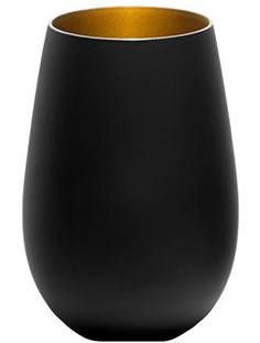 Стакан Хайбол Stolzle Olympic черно-золотой 465 мл, D 85 мм, H 120 мм артикул 3520012 EL096