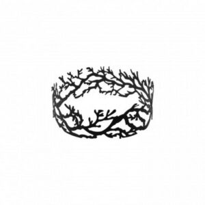 Подставка фуршетная Luxstahl Ветви D 230 мм, H 70 мм, черный артикул мки349/1