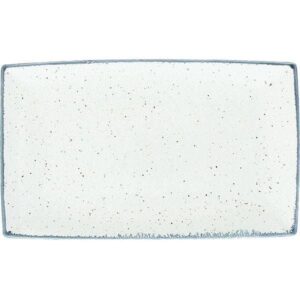 Блюдо для подачи Tognana Органика Маре 280х170 мм фарфор белый, синий артикул OC020283298