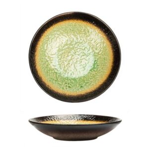 Салатник P.L. Proff Cuisine Green Spider Silk 950 мл, d 240 мм, h 50 мм артикул JM-2119-GREEN