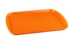 Поднос RESTOLA 415х305 мм, полипропилен, оранжевый артикул 42210890899