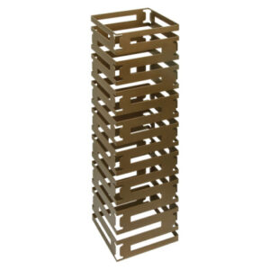 Подставка фуршетная Luxstahl 200х200х750 мм бронза артикул мки327/3