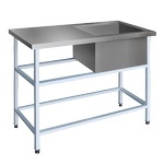 Ванна моечная сварная Финист ВМЭс-1 (1200х600х850)