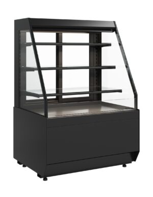 Витрина холодильная Carboma Cube 2 KC70 VM 1,3-2 STANDARD открытая (версия 2.0) (9005)