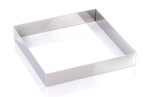 Кольцо кондитерское Martellato 5H4X22 Квадрат L 220 мм, B 220 мм, H 40 мм артикул 5H4X22