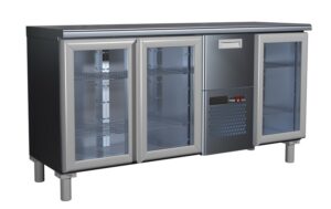 Холодильный стол Carboma 570 Inox Bar T57 M3-1-G 0430-1 корпус нерж, без борта (BAR-360C)