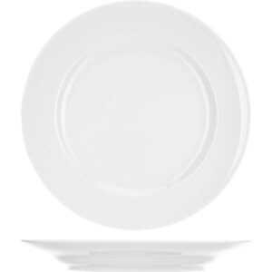 Тарелка Добрушский фарфоровый завод «Идиллия» мелкая; D24, H3см, фарфор, белый артикул 4С0170